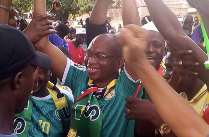 Can 2019 : Kolda en liesse après la victoire du Sénégal, le MAER Moussa Baldé en tête de file...