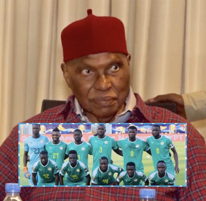Le président Abdoulaye Wade galvanise les Lions : « Je vous vois déjà victorieux... »