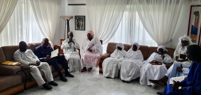 Présentation de condoléances : Le président Burkinabé Roch Kaboré chez Ousmane Tanor Dieng