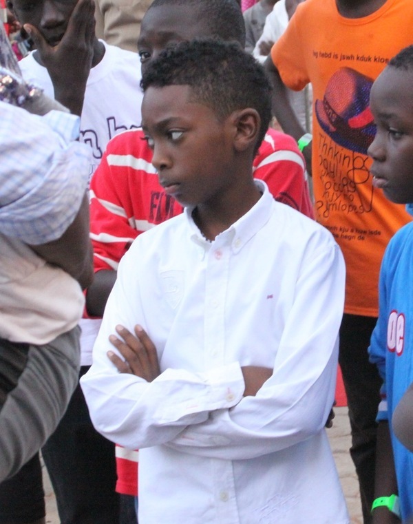 Photo : Voici Phillipe, le fils de Bouba et Viviane Ndour, au bal des enfants
