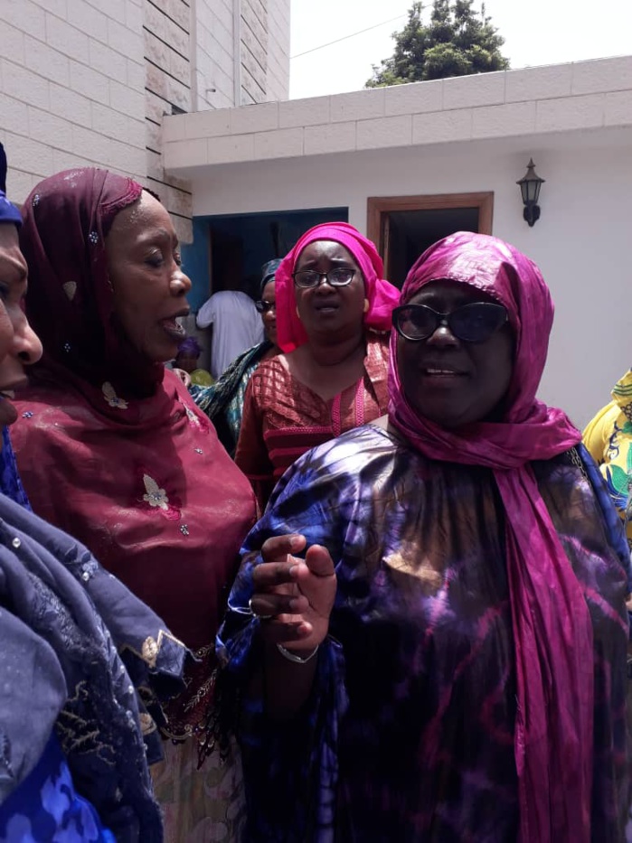 Présentation de condoléances : Les Femmes de Benno Bokk Yakaar chez Ousmane Tanor Dieng