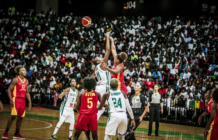 Afrobasket féminin ½ finale Sénégal – Mozambique : Les « Lionnes » rentrent aux vestiaires avec un retard de 16 points (19-35) à la pause