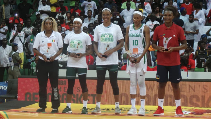 Afrobasket féminin 2019 : Astou Traoré dans le 5 majeur du tournoi