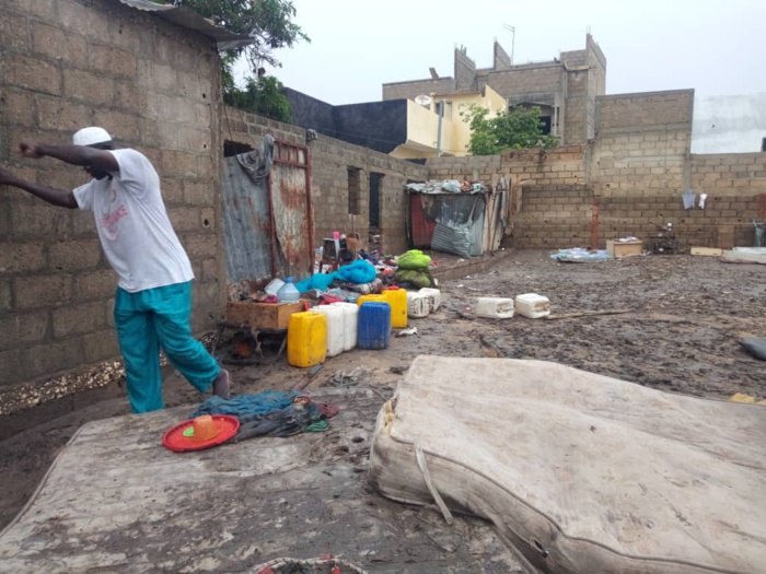 Fortes précipitions sur Dakar et environs : Deux morts à Bambilor et des maisons emportées par des eaux. (Images)