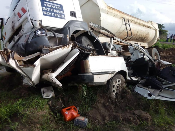 Ziguinchor / Un accident fait six morts et deux blessés sur la route d’Oussouye.