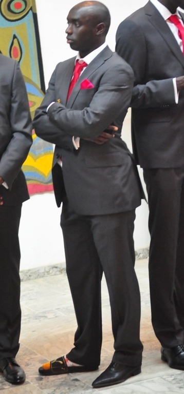 Photo : Le pieds de Issiar Dia !