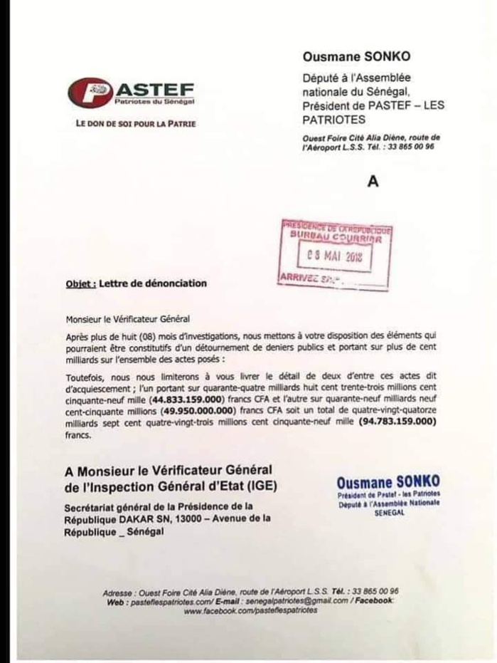 #AFFAIRE_94_MILLIARDS - #BONNE_LECTURE / #BONNE_ÉCOUTE: Ce Samedi 31 Août 2019.