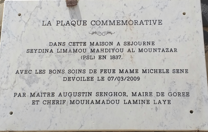 Société : Commémoration, ce samedi, du séjour de Seydina Limamou Laye à Gorée