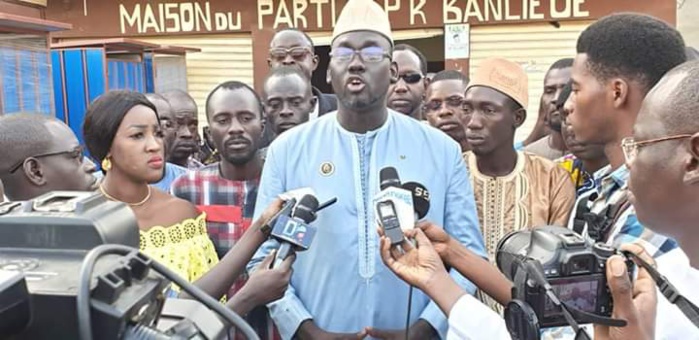Djeddah Thiaroye Kao : La jeunesse de la coalition BBY démonte le maire Cheikh Dieng