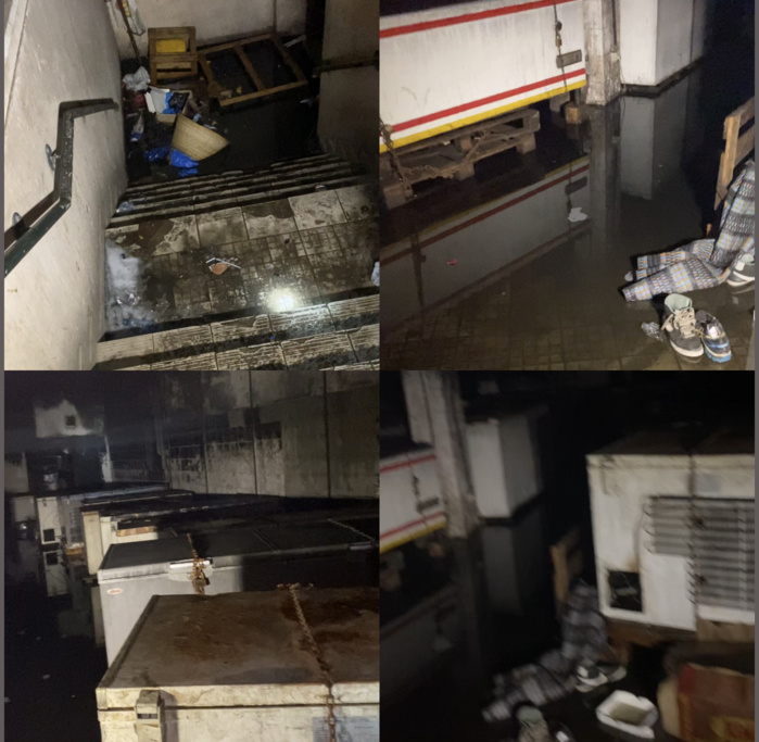 Alerte à Dakar-Plateau : Le sous-sol du marché Kermel a pris feu