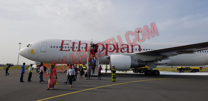 Crash évité du vol ET908 d'Ethiopian Airlines : Un passager accuse la compagnie aérienne et relève des dysfonctionnements à l'AIBD. Crash évité du vol ET908 d'Ethiopian Airlines : Un passager accuse la compagnie aérienne et relève des dysfonctionnements à l'AIBD.