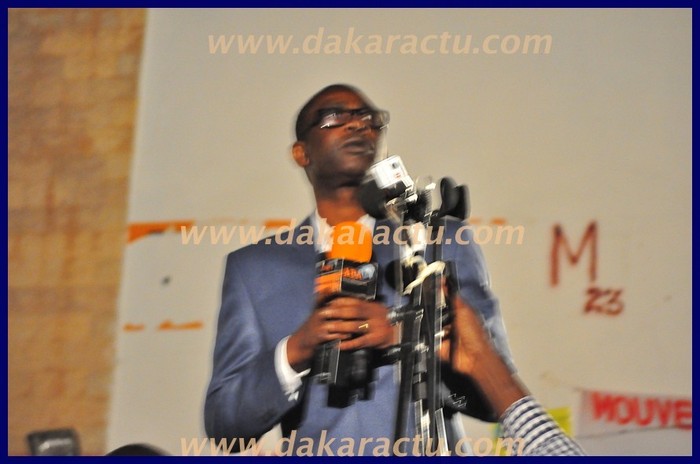Regardez les photos de Youssou Ndour au meeting du M23 à Thiès