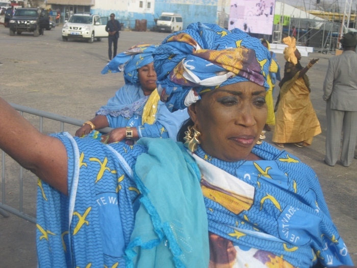 Des images de Kiné Lam et Daro Mbaye à Saint-Louis pour accueillir Abdoulaye Wade