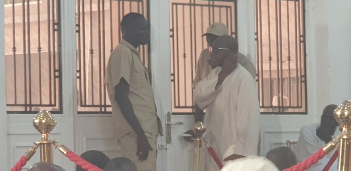 Réception du Président Sall à Touba / La présence remarquée de Serigne Saliou Thioune, Khalife de Cheikh Béthio.