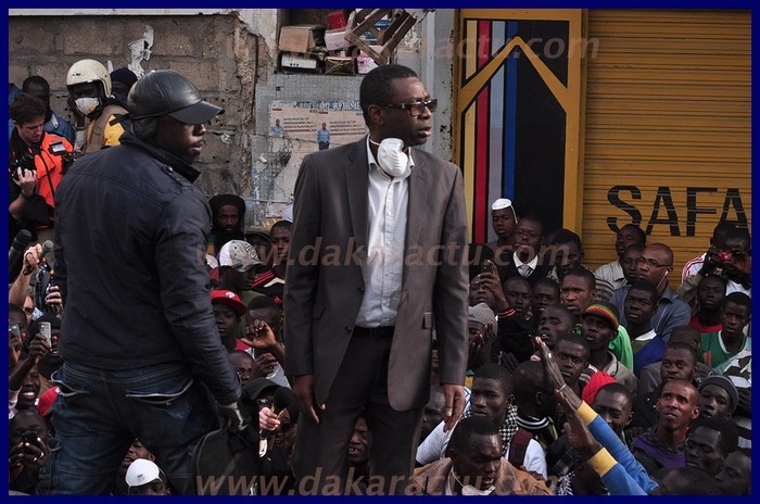 Regardez les photos de Youssou Ndour sur la Place de l'Indépendance... 