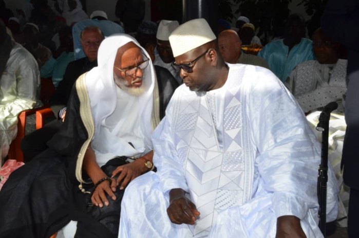 Présentation de condoléances : Macky Sall et Ousmane Sonko chez Alioune Badara Cissé, suite au décès de son fils.