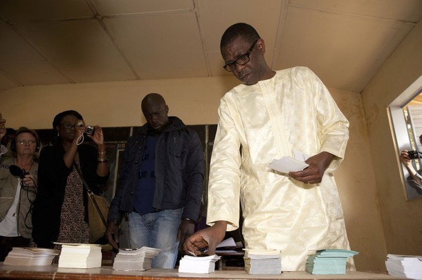 Voici les photos du vote de Youssou Ndour