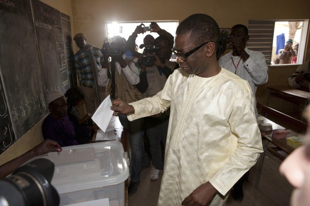 Voici les photos du vote de Youssou Ndour