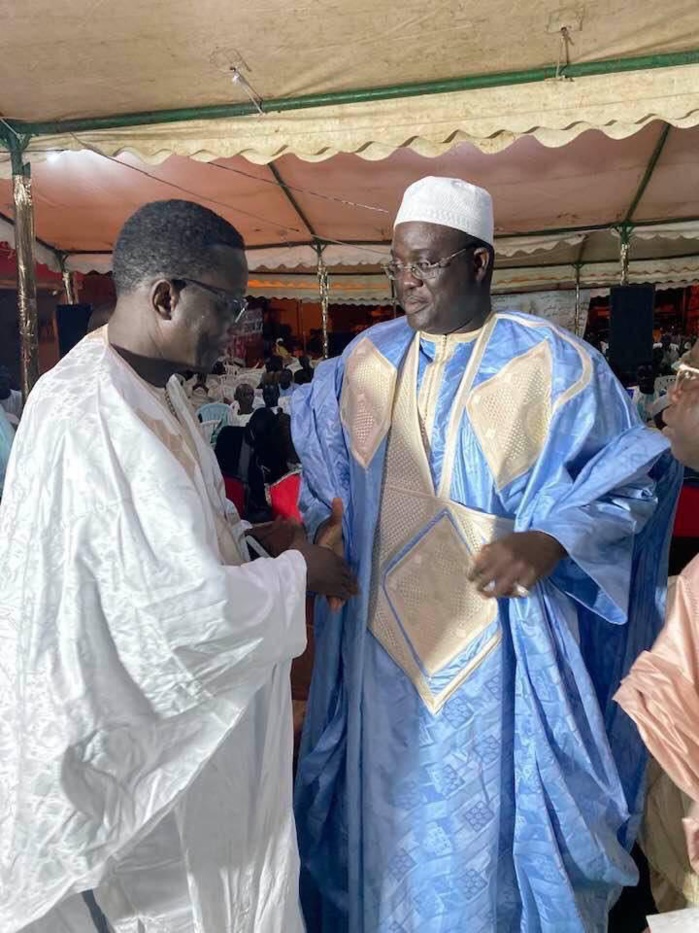 (IMAGES) GAMOU AUX PARCELLES / Cheikh Abdou perpétue le ndigël de Serigne Saliou à Sokhna Maï Bint Khadim Rassoul en présence de milliers de fidèles