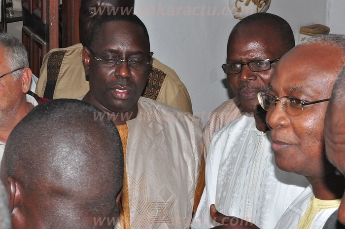 Regardez les images de la rencontre entre Macky Sall et Ousmane Tanor Dieng