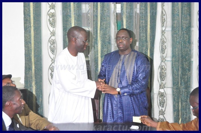 Revivez en images la rencontre entre Macky Sall et Cheikh Bamba Dieye 