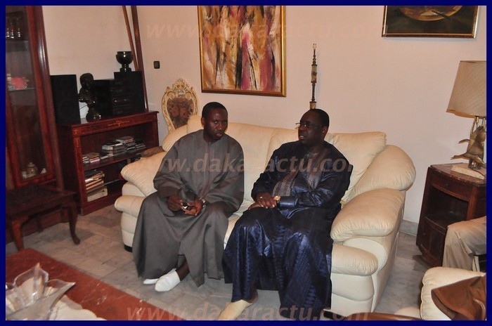 Regardez les images de la rencontre entre Macky Sall et Doudou Ndoye