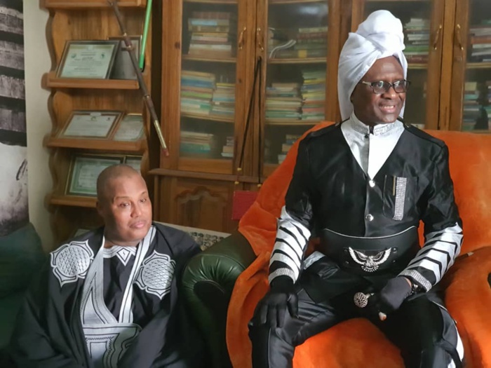 Les images de la visite de Serigne Modou Kara Mbacké Noreyni à son ami Ahmed Saloum Dieng à THIES Les images de la visite de Serigne Modou Kara Mbacké Noreyni à son ami Ahmed Saloum Dieng à THIES
