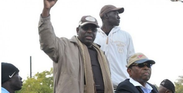 Thiès : une immense foule au meeting de Macky Sall