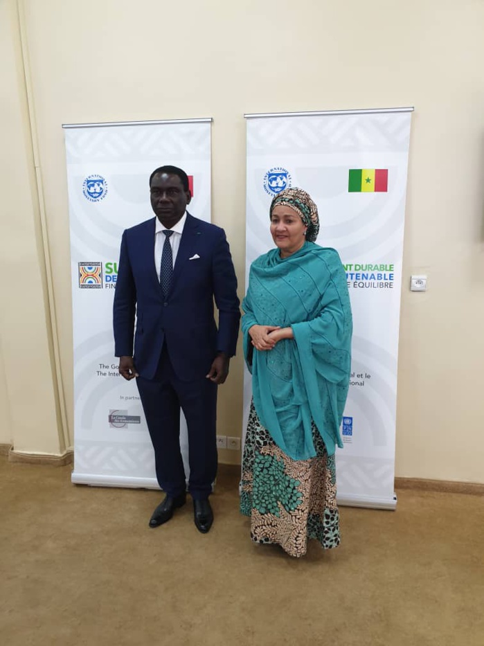 Conférence sur la dette et le développement durable : La Vice Secrétaire générale des Nations Unies à Dakar. Conférence sur la dette et le développement durable : La Vice Secrétaire générale des Nations Unies à Dakar.