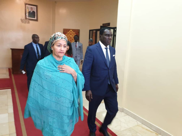 Conférence sur la dette et le développement durable : La Vice Secrétaire générale des Nations Unies à Dakar. Conférence sur la dette et le développement durable : La Vice Secrétaire générale des Nations Unies à Dakar.