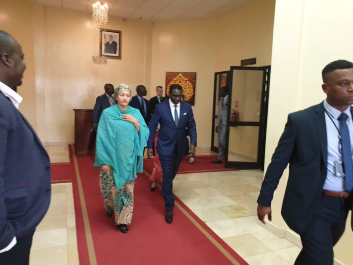 Conférence sur la dette et le développement durable : La Vice Secrétaire générale des Nations Unies à Dakar. Conférence sur la dette et le développement durable : La Vice Secrétaire générale des Nations Unies à Dakar.