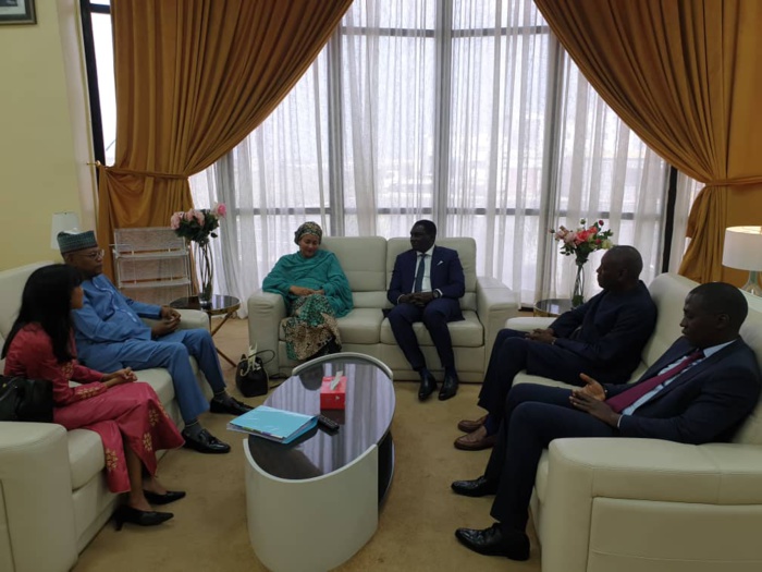 Conférence sur la dette et le développement durable : La Vice Secrétaire générale des Nations Unies à Dakar. Conférence sur la dette et le développement durable : La Vice Secrétaire générale des Nations Unies à Dakar.