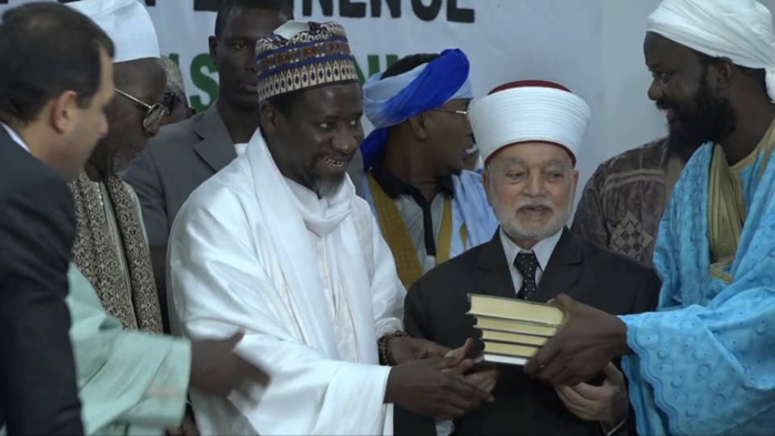 Visite du grand Mufti de la Palestine à Médina Baye (images)