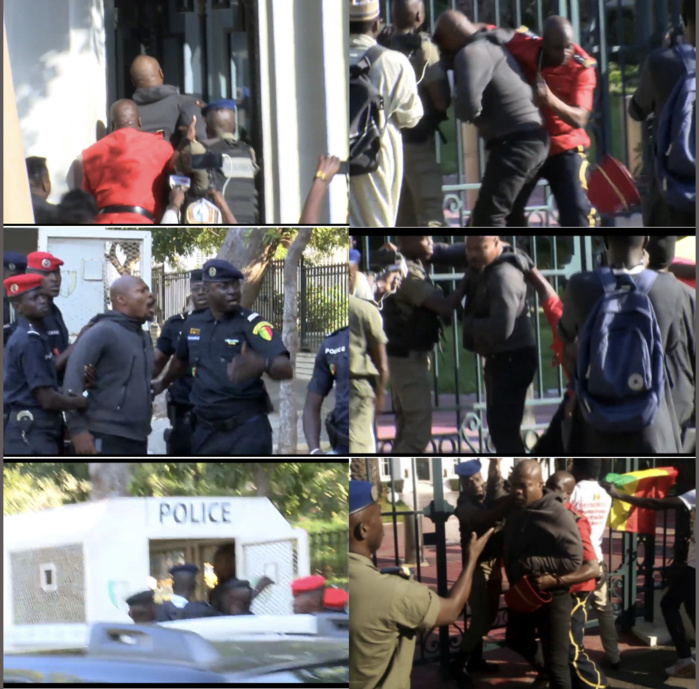 Palais de Justice de Dakar : Guy Marius Sagna et Cie déférés au parquet incessamment.