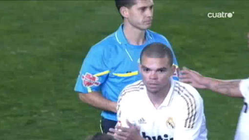 Pepe dérape encore: "Casse-toi, fils de p***"