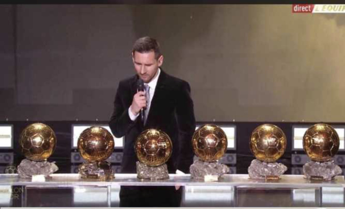 Ballon d’Or 2019 : Lionel Messi sacré pour la sixième fois de l'histoire Ballon d’Or 2019 : Lionel Messi sacré pour la sixième fois de l'histoire