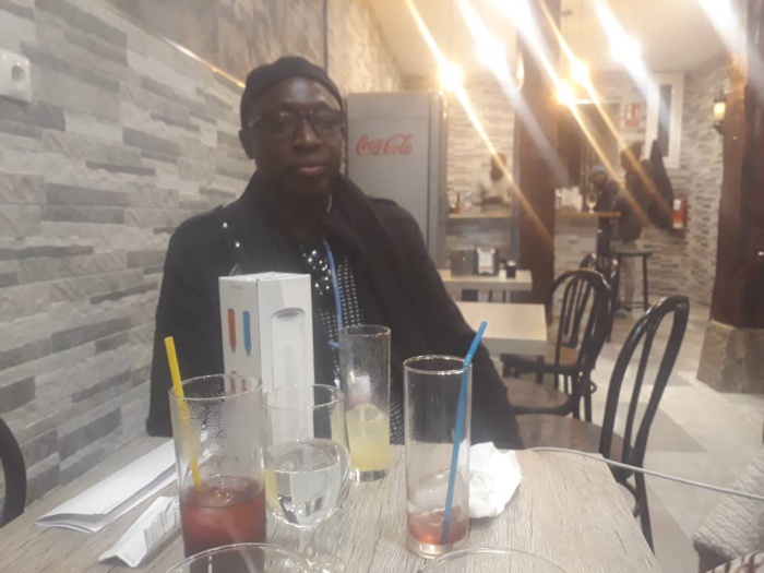 El Hadj Ibrahima Ndiaye, tenancier du restaurant « le Baobab »