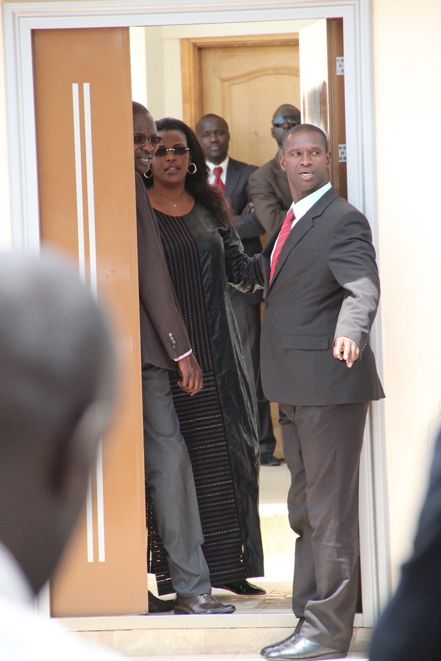 La femme de Macky Sall chez elle à Mermoz