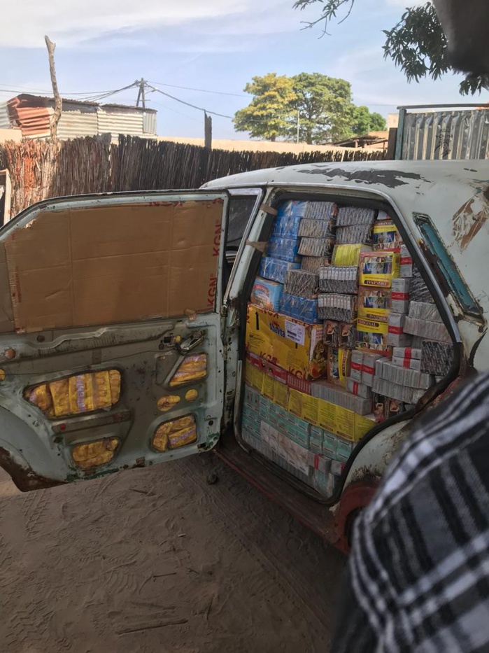 De faux médicaments d’une valeur de 46 millions de francs CFA saisis mercredi, par la Douane de Karang.