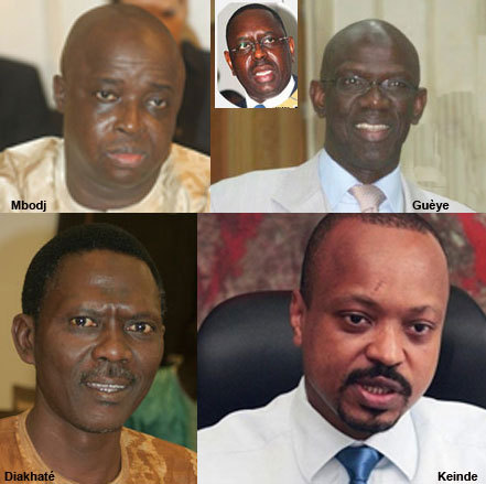 Mouhamadou Mbodji, Mame Adama Guèye, Moustapha Diakhaté et Kéba Keinde reçus chez Macky Sall