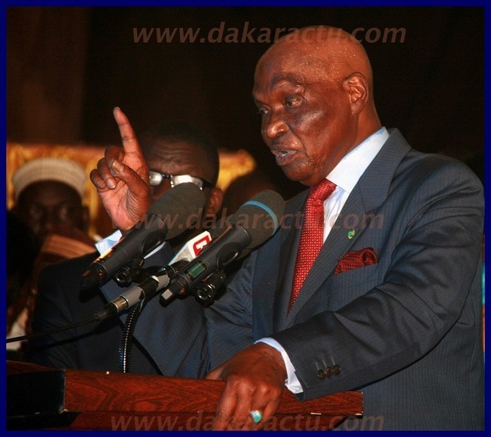 Abdoulaye Wade : ’’Je tiens encore la barre du PDS’’