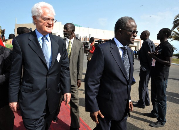 Habib Thiam et Lionel Jospin ont assisté à l'investiture de Macky Sall.