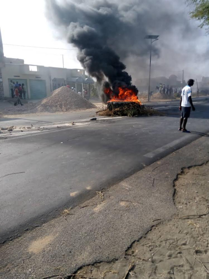 UGB : Les étudiants bloquent la RN2 et demandent un paiement immédiat des bourses UGB : Les étudiants bloquent la RN2 et demandent un paiement immédiat des bourses