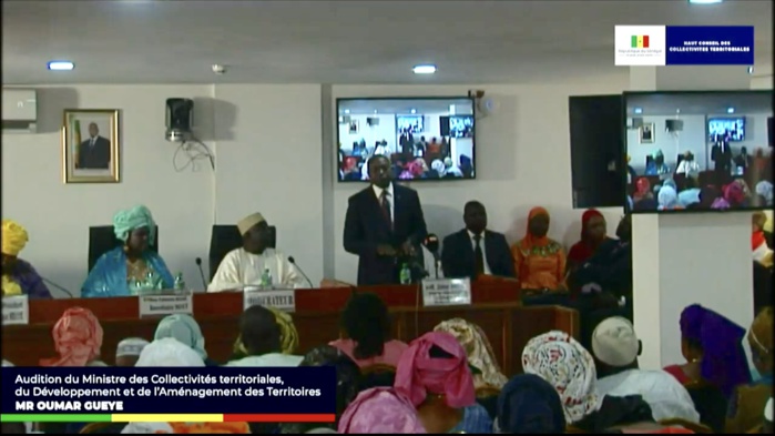 Le ministre Oumar Guèye au HCCT : Audition sur les modalités d’intervention et de coordination des acteurs pour la réussite du programme zéro déchet et zéro bidonville.