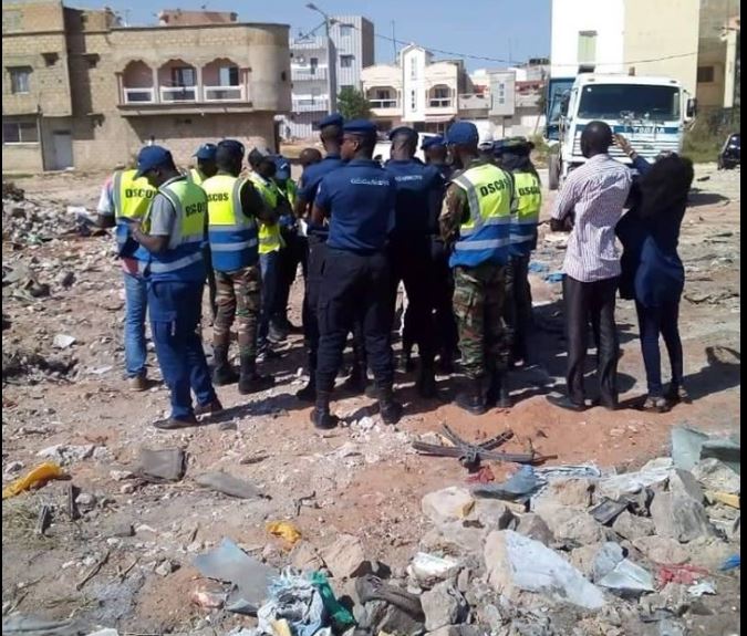 Occupation illégale : Descente musclée de la DESCOS sur le site du marigot de Mbao   