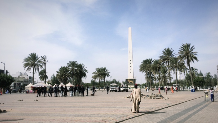 Manifestation du mouvement Ñoo Lànk : Calme plat pour l’instant à la place de la Nation.