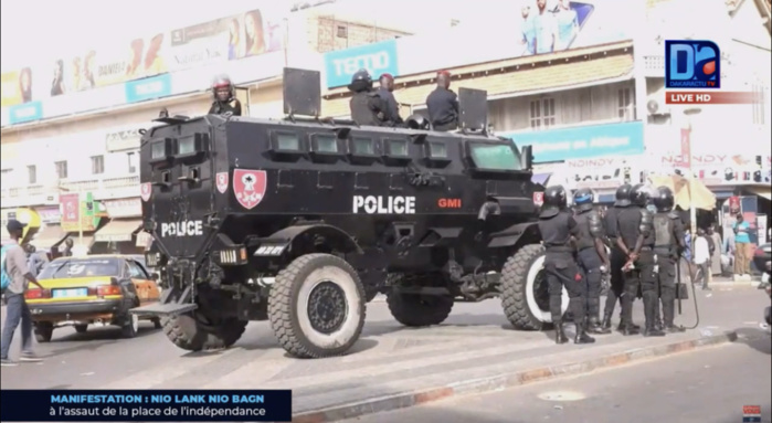 Manif à la place de l'indépendance : Le bilan fait état de 25 arrestations... Manif à la place de l'indépendance : Le bilan fait état de 25 arrestations...