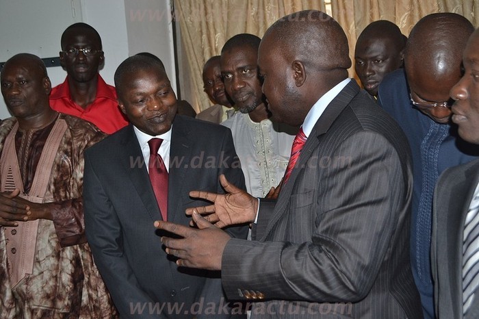 Les images de la passation de service entre Oumar Guèye et Omar Sarr