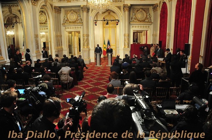 Regardez les images de la visite de Macky Sall à Paris 