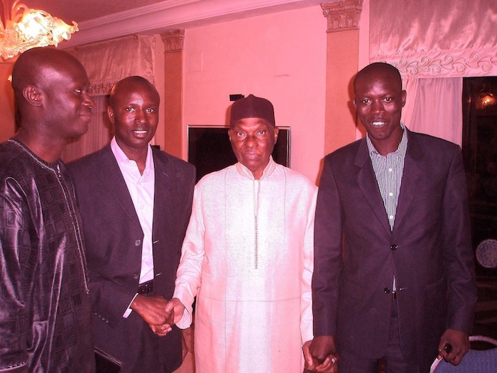 Hier, chez le président Wade, à Fann